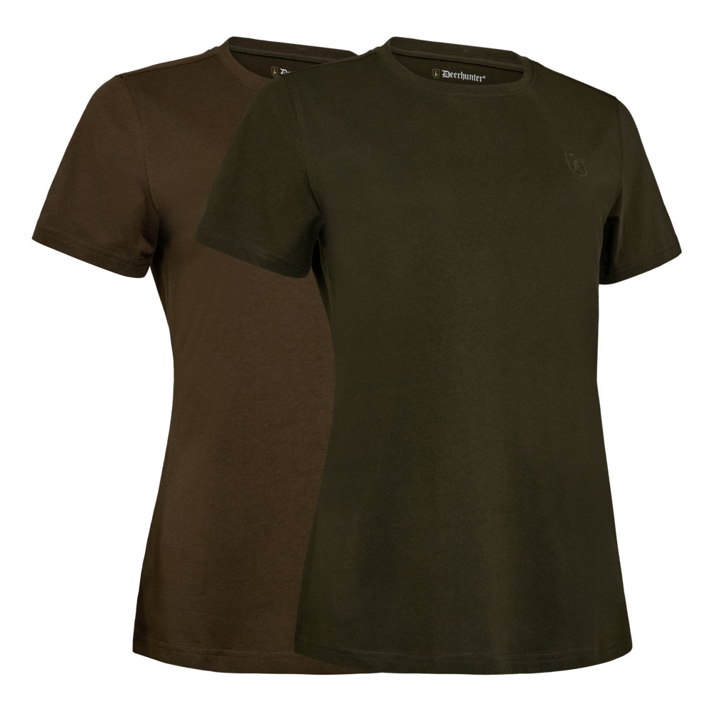 DEERHUNTER Lady 2-pack T-shirt - dvojbalenie dámske tričká