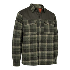 DEERHUNTER Elbert Padded Shirt Jacket - prešívaná flanelová košeľa