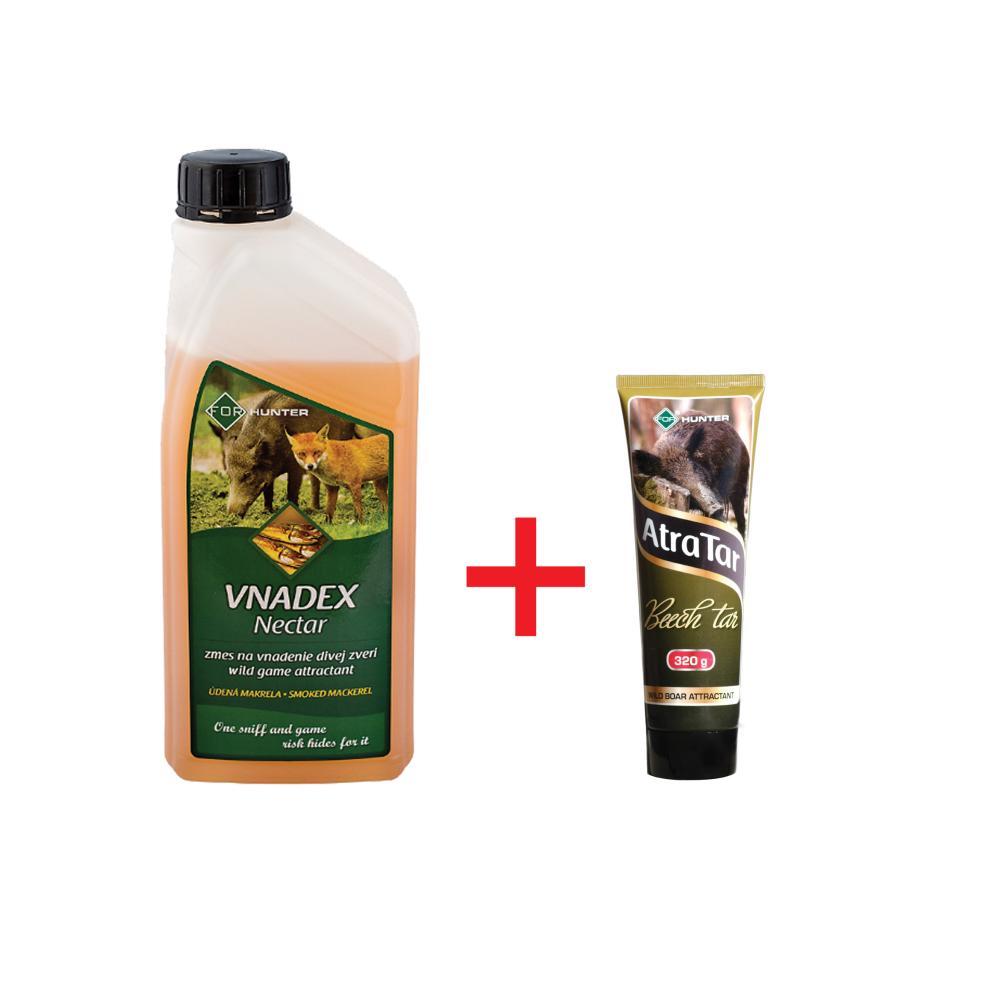 VNADEX Nectar makrela 1kg + tuba 320g vzorka zdarma - vnadidlo na zver