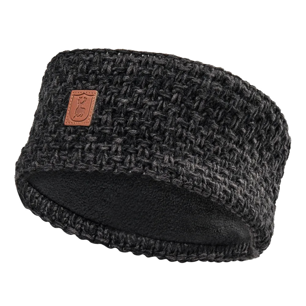DEERHUNTER Lady Knitted Headband Black