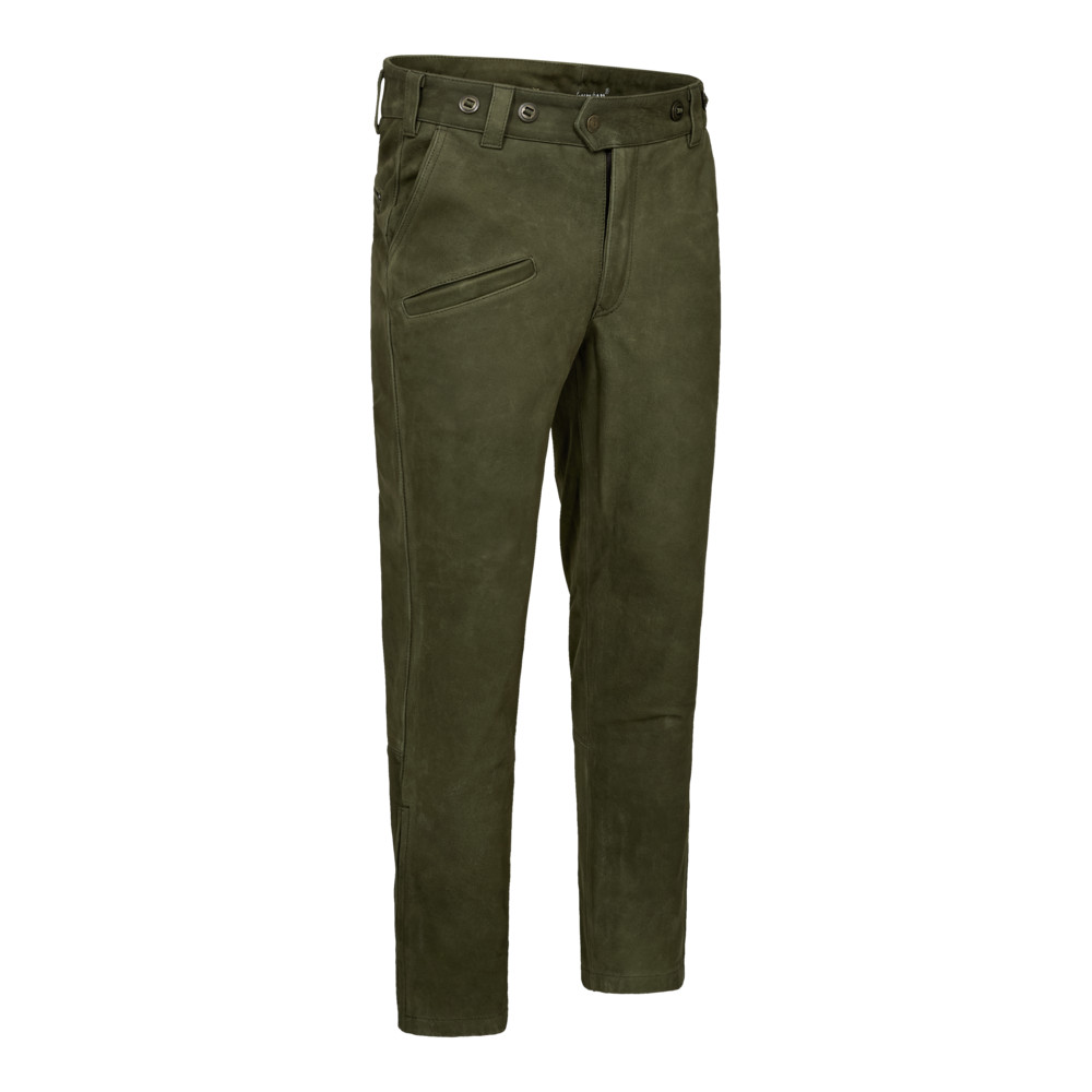 DEERHUNTER Strasbourg Leather Boot Trousers - Kožené nohavice