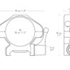 HAWKE Precision Steel Weaver 30mm/ 2pcs
