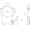 HAWKE Professional Steel Weaver 30mm/ 2pcs