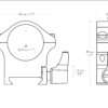 HAWKE Professional Steel Weaver (25,4mm / 2pcs matica+páčka)