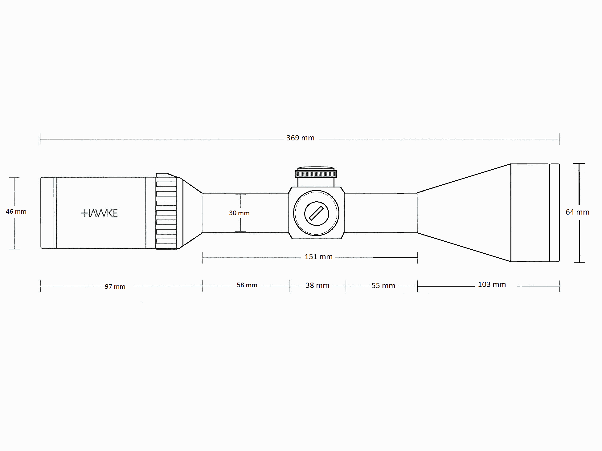 HAWKE Endurance 30 WA SF IR 4-16×50 (LRC 16x)