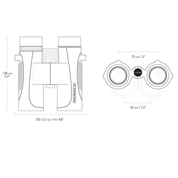 HAWKE Endurance ED 10×32