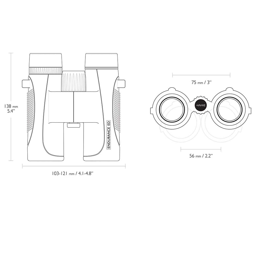 HAWKE Endurance ED 8×32