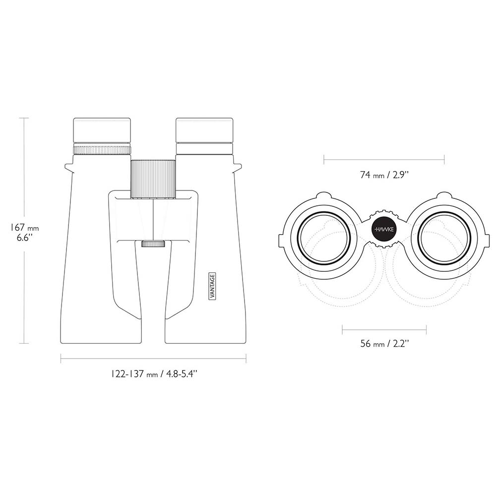 HAWKE Vantage 10×50