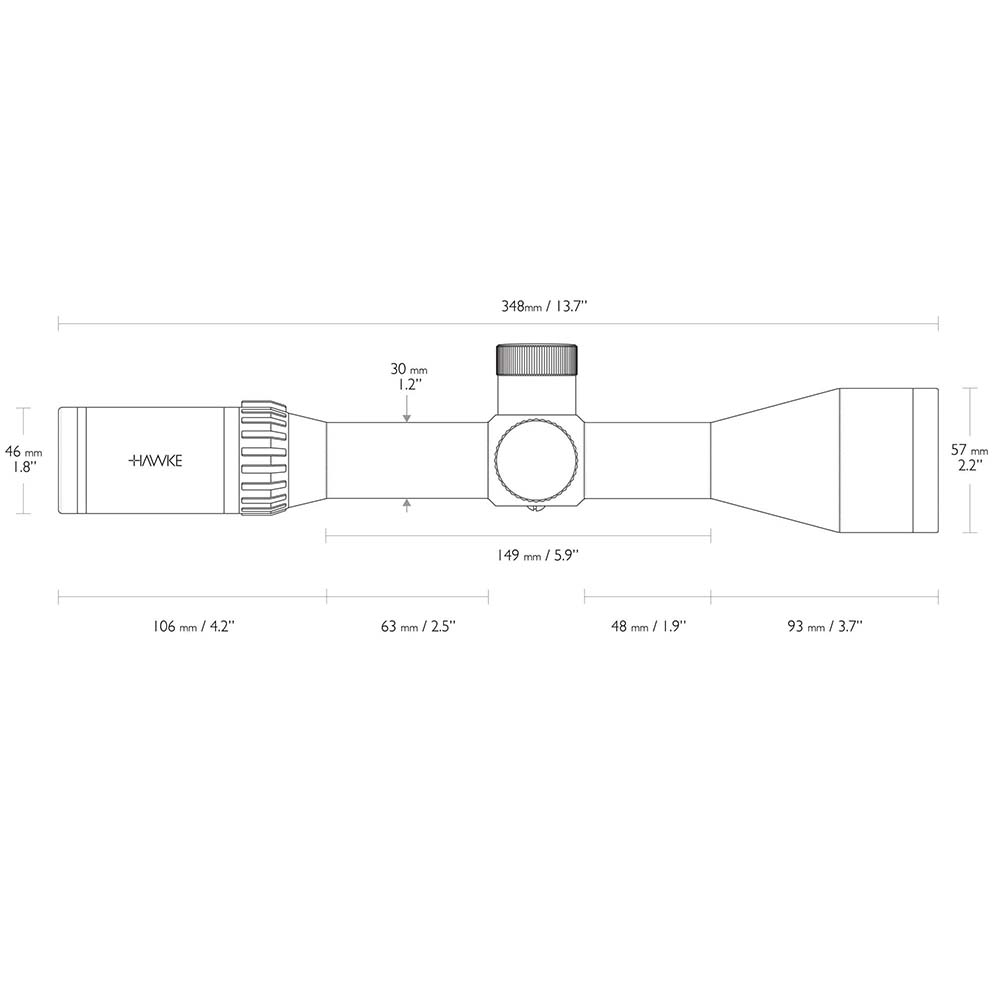 HAWKE Airmax 30 WA SF IR 4-16×50 (AMX IR)