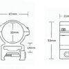 HAWKE Match Mount Weaver 30mm/2pcs