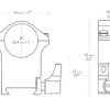 HAWKE Professional Steel Weaver (25,4mm / 2pcs matica+páčka)