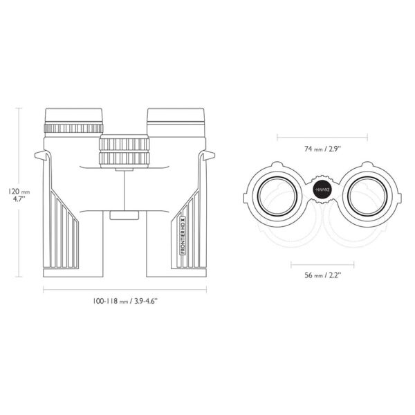 Hawke Frontier HD X 8×32