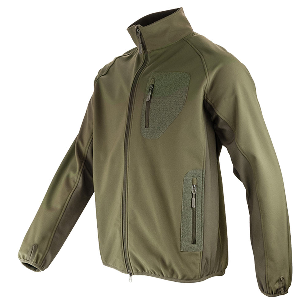 Poľovnícka bunda Weardale zelená softshell JACK PYKE