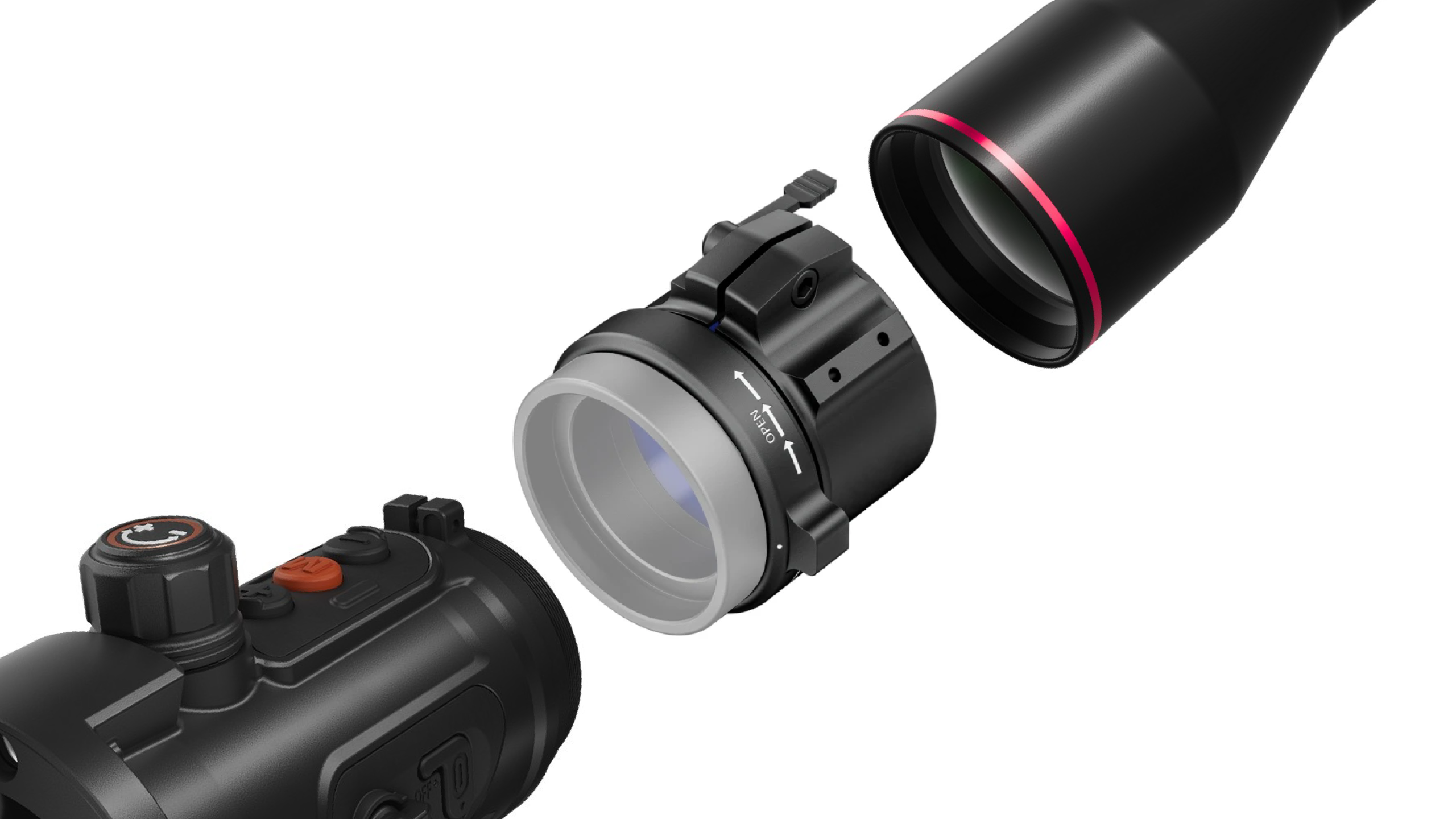 Rusan MAR-64 – modulárna objímka pre puškohľady s priemerom 64 mm