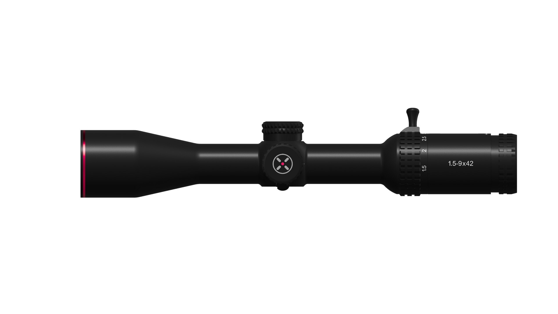 Noxar Magnar CLASSIC 1.5-9x42 WA – klasický poľovnícky puškohľad s uzavretými vežičkami