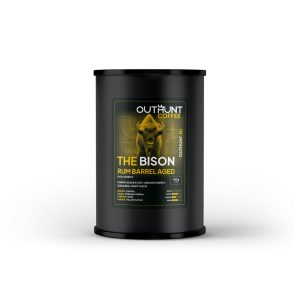 OutHunt Coffee - THE BISON | Rum Barrel Aged – exkluzívna limitovaná edícia s mohutným charakterom