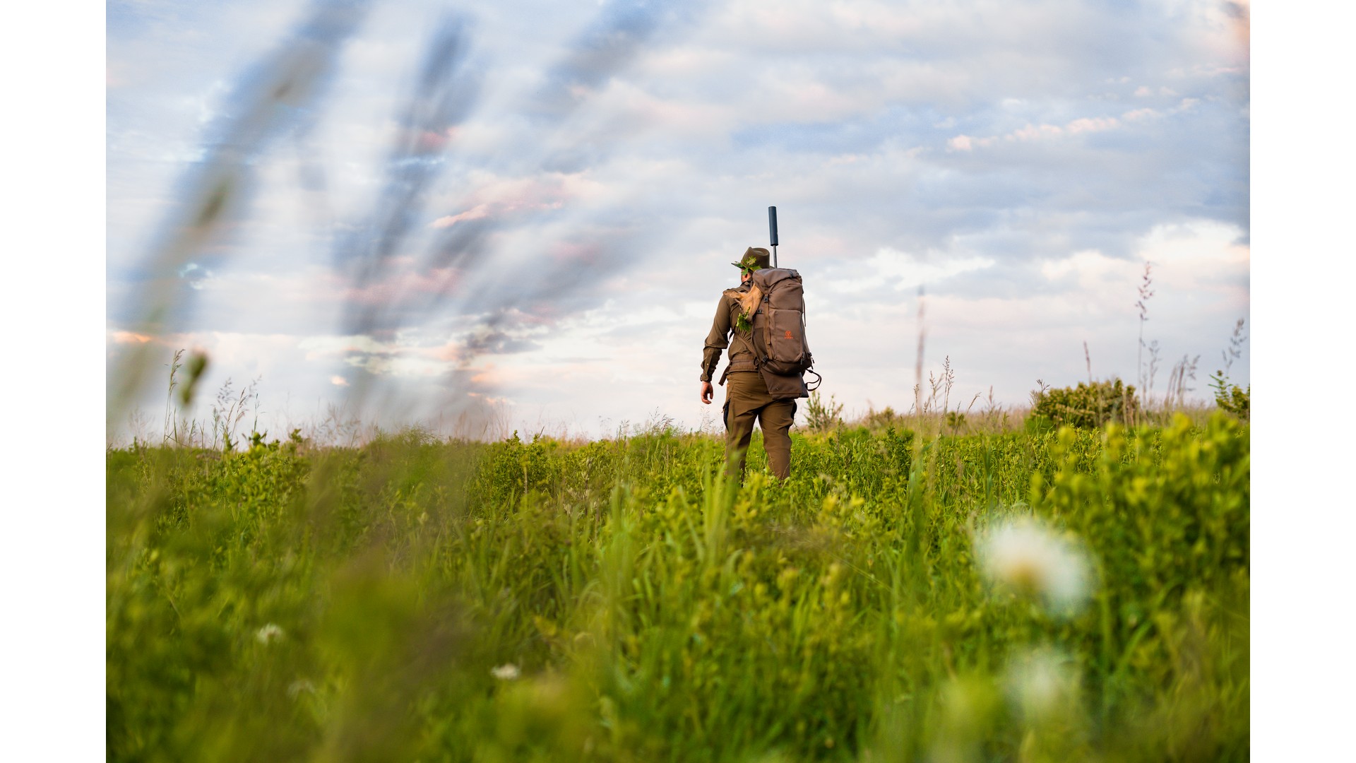 Vorn EV45 – Poľovnícky batoh 45 l – Ash Green