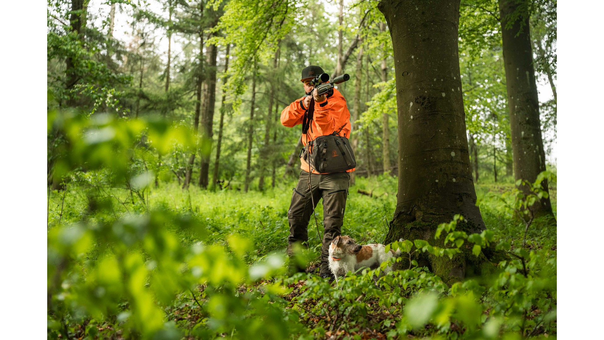 Vorn SR10 – Bedrový batoh so streleckou platformou 10 l – Ash Green