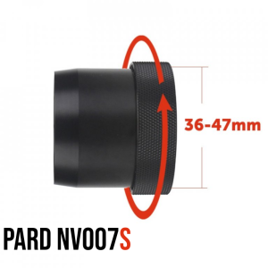 Univerzálna objímka (adaptér) pre PARD NV007S (od 36 do 47 mm)